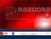 Tablet Screenshot of mazooma.co.uk